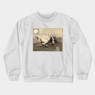 Universe, Earth, Sun, Moon, & Stars 1712 Crewneck Sweatshirt